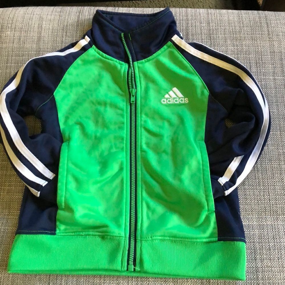 Adidas 2t Zip Jacket w/pockets - Picture 4 of 5